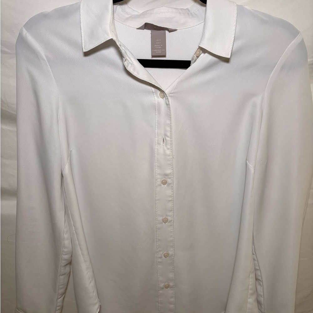 H&M Classic White Shirt